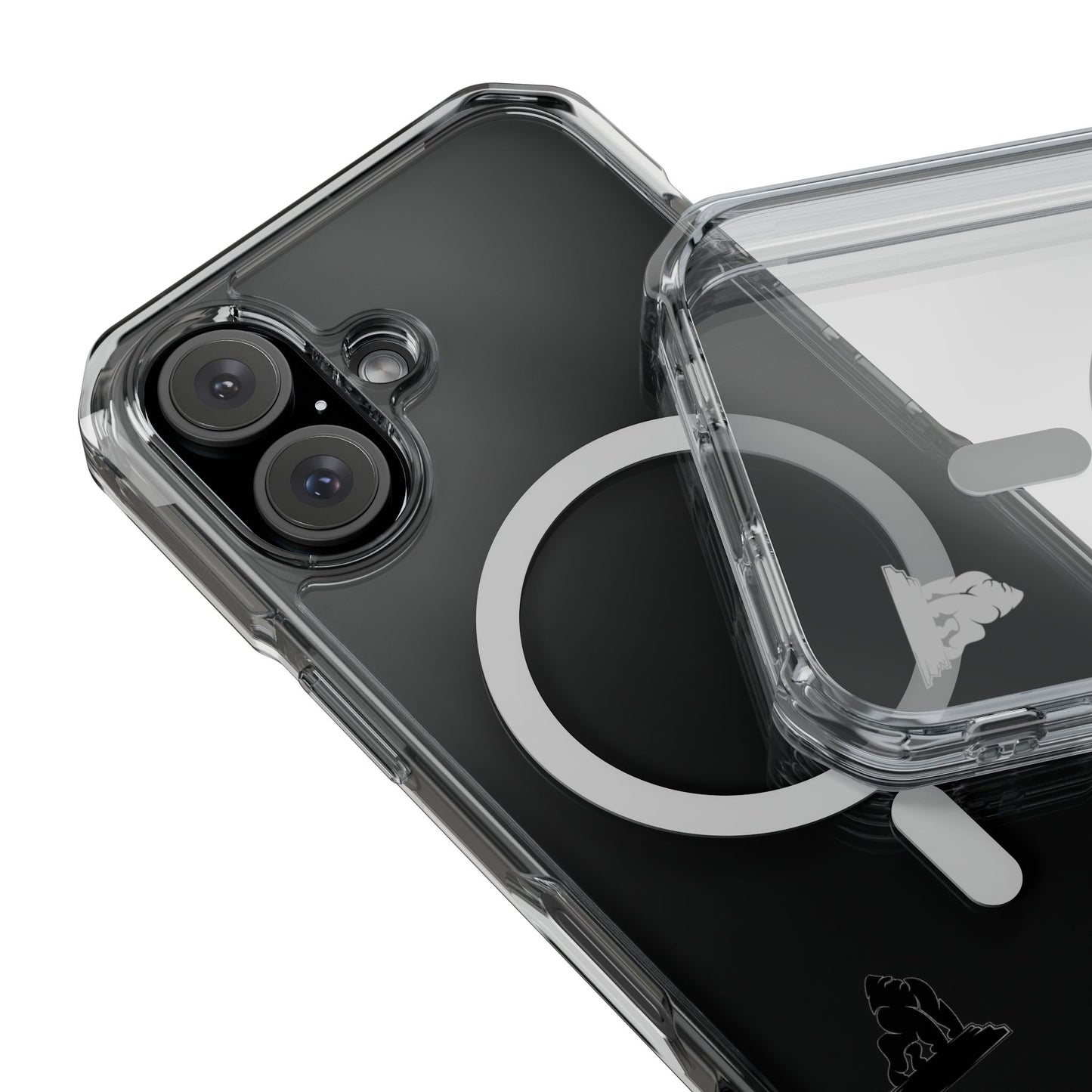 Clear Magnetic Phone Case - Impact Resistant with MagSafe Compatibility