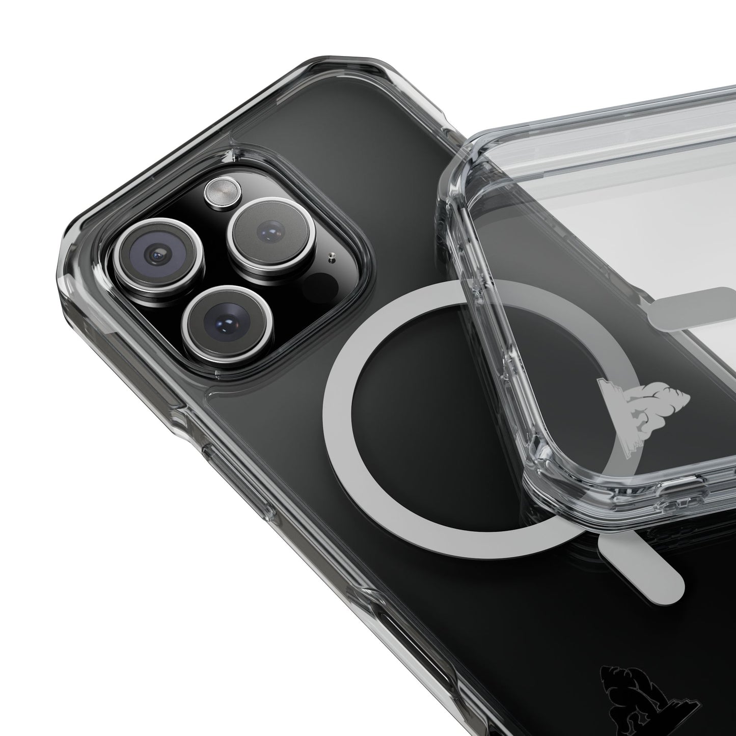 Clear Magnetic Phone Case - Impact Resistant with MagSafe Compatibility
