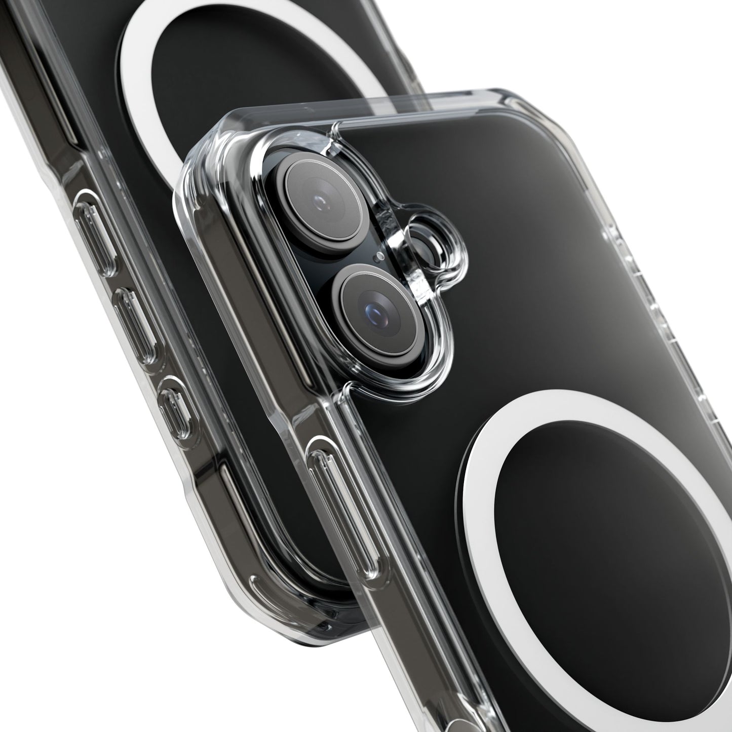 Clear Magnetic Phone Case - Impact Resistant with MagSafe Compatibility