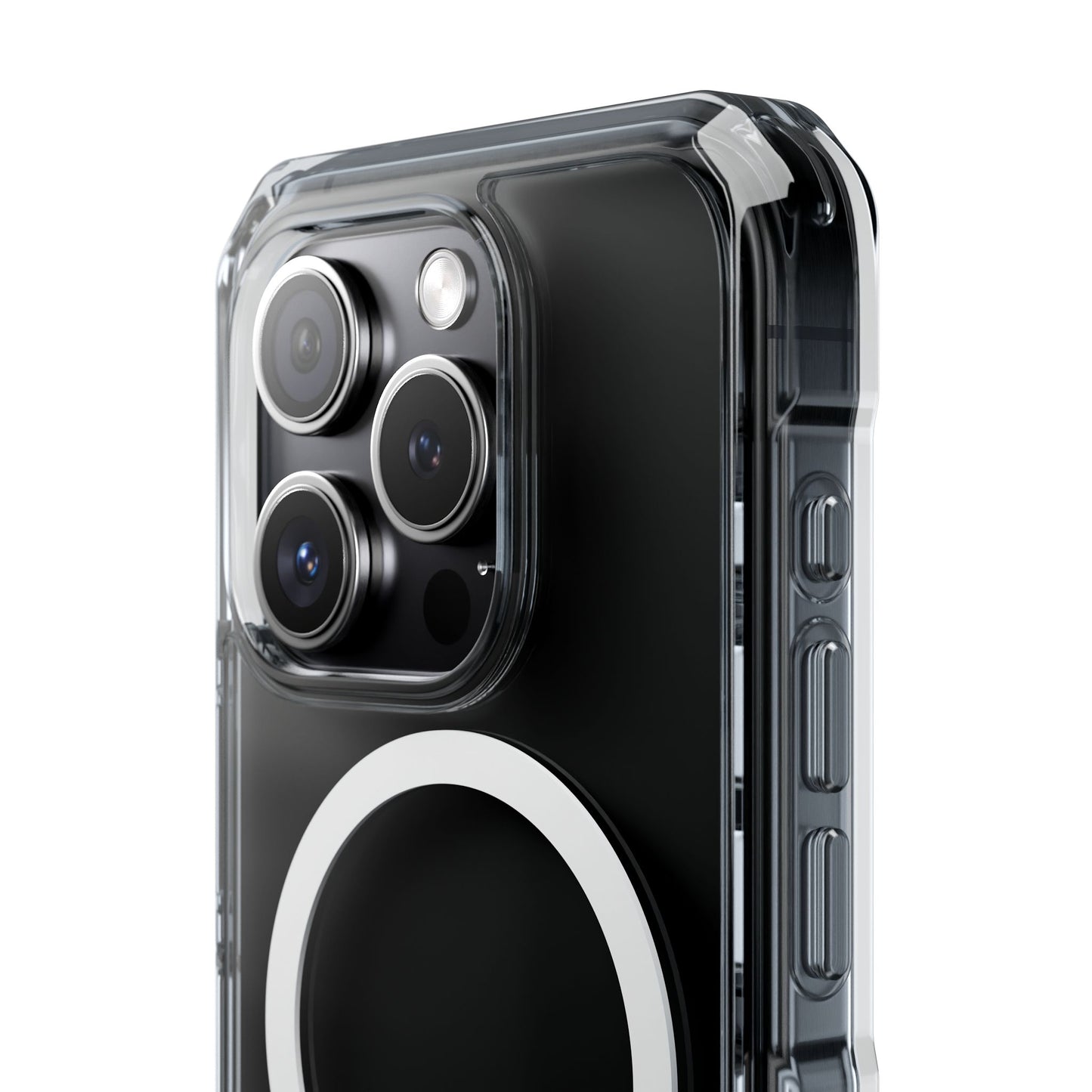 Clear Magnetic Phone Case - Impact Resistant with MagSafe Compatibility