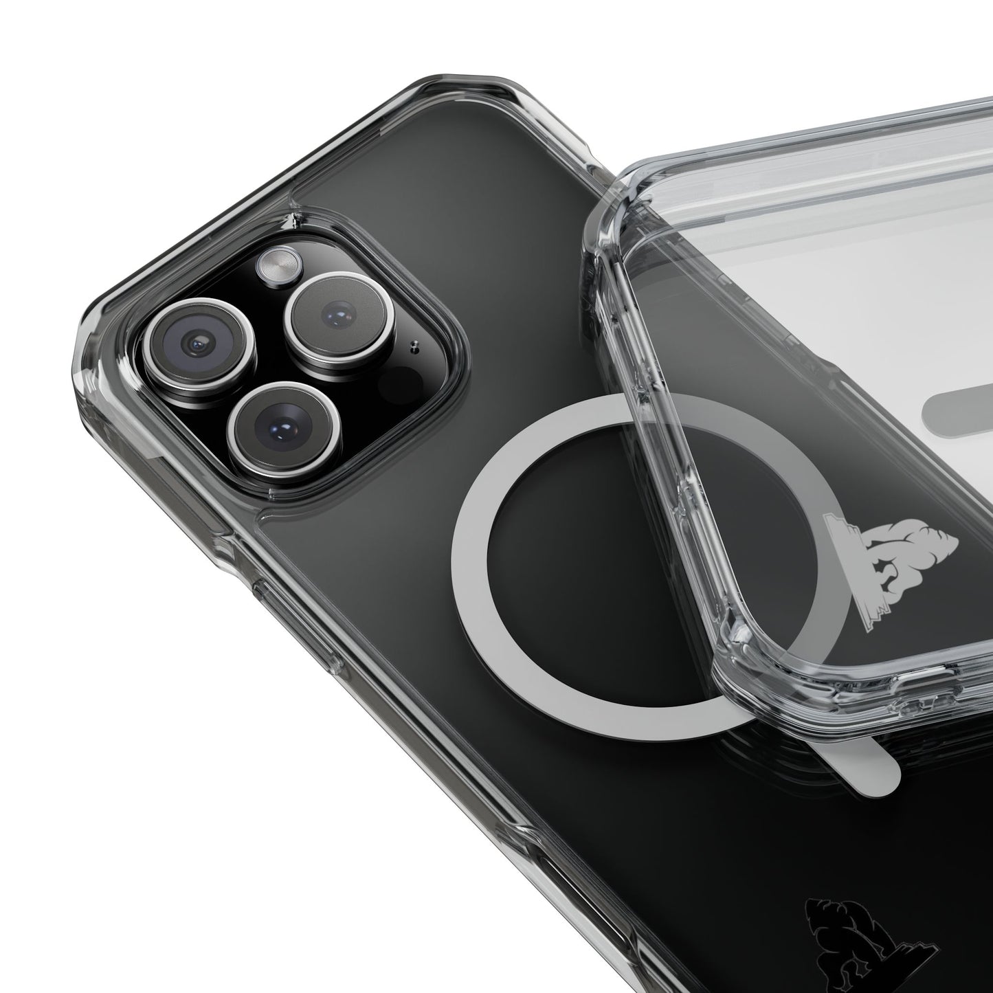Clear Magnetic Phone Case - Impact Resistant with MagSafe Compatibility
