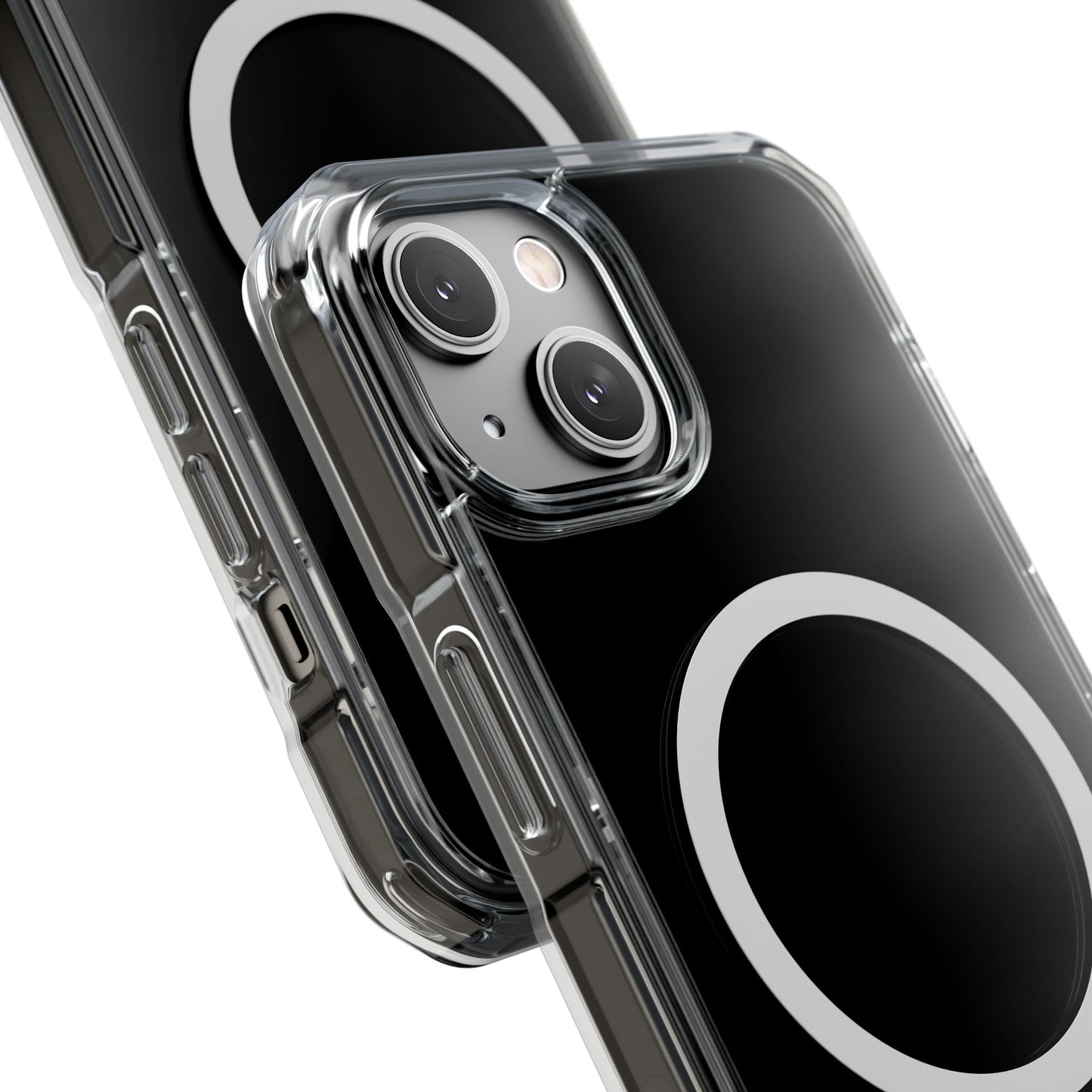 Clear Magnetic Phone Case - Impact Resistant with MagSafe Compatibility