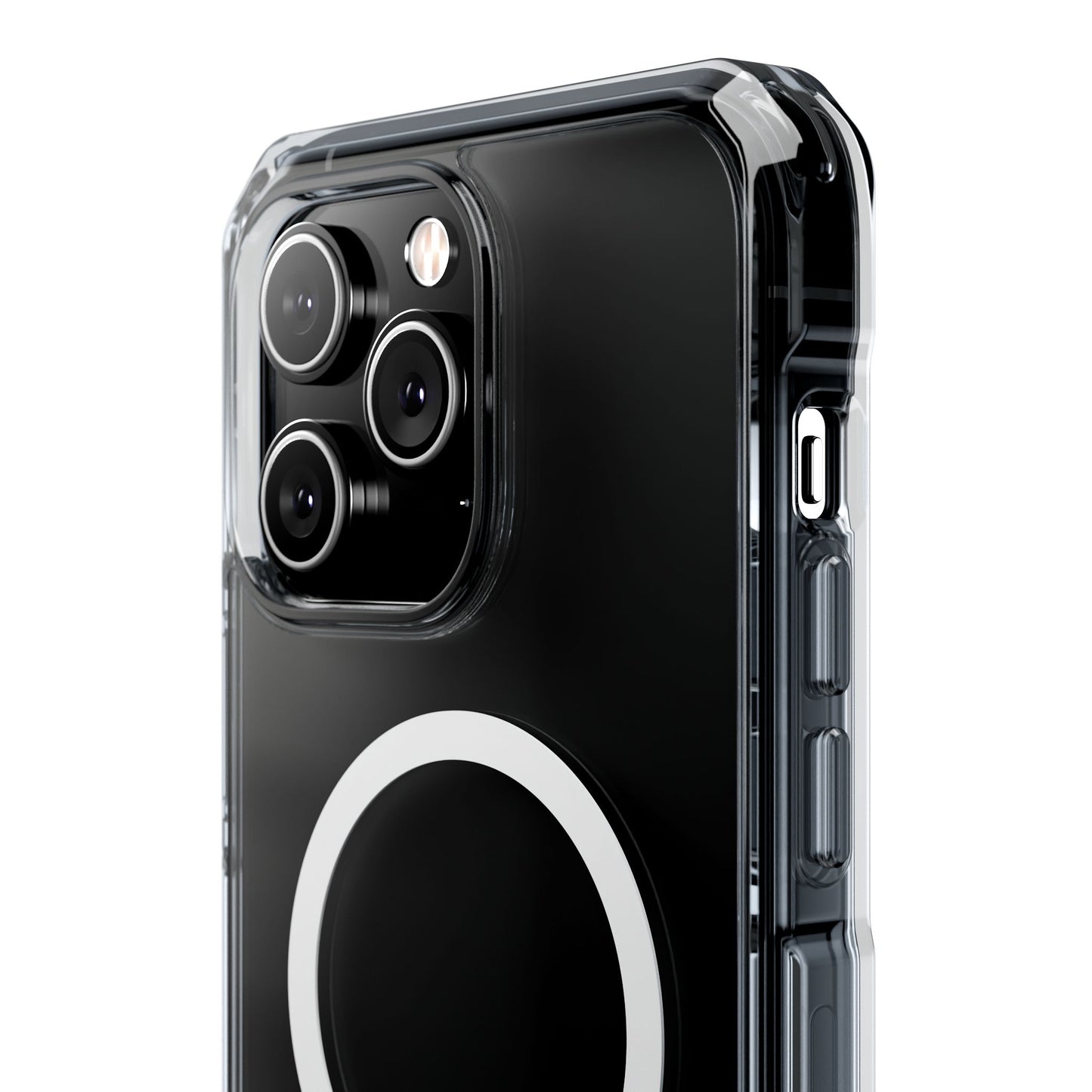 Clear Magnetic Phone Case - Impact Resistant with MagSafe Compatibility