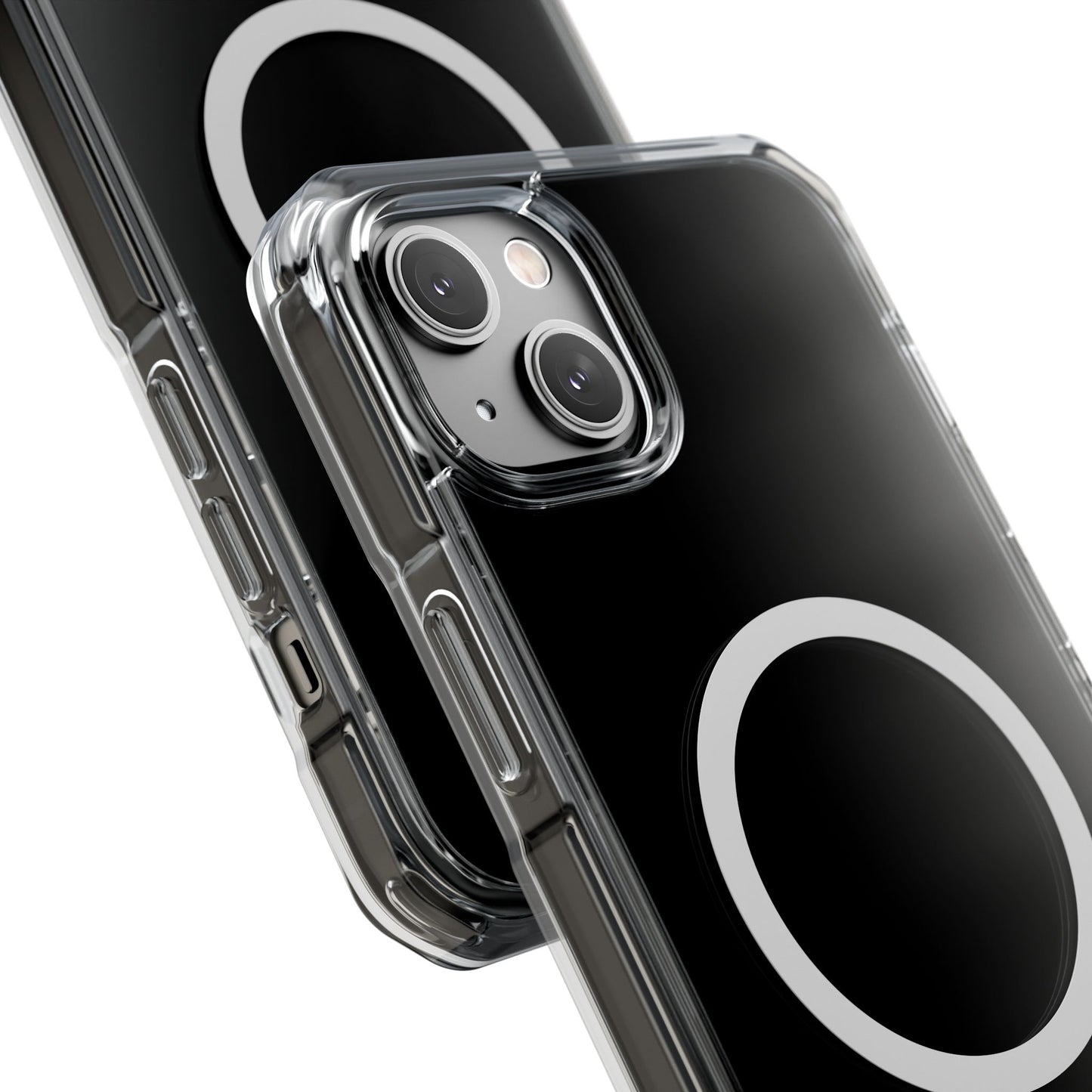 Clear Magnetic Phone Case - Impact Resistant with MagSafe Compatibility